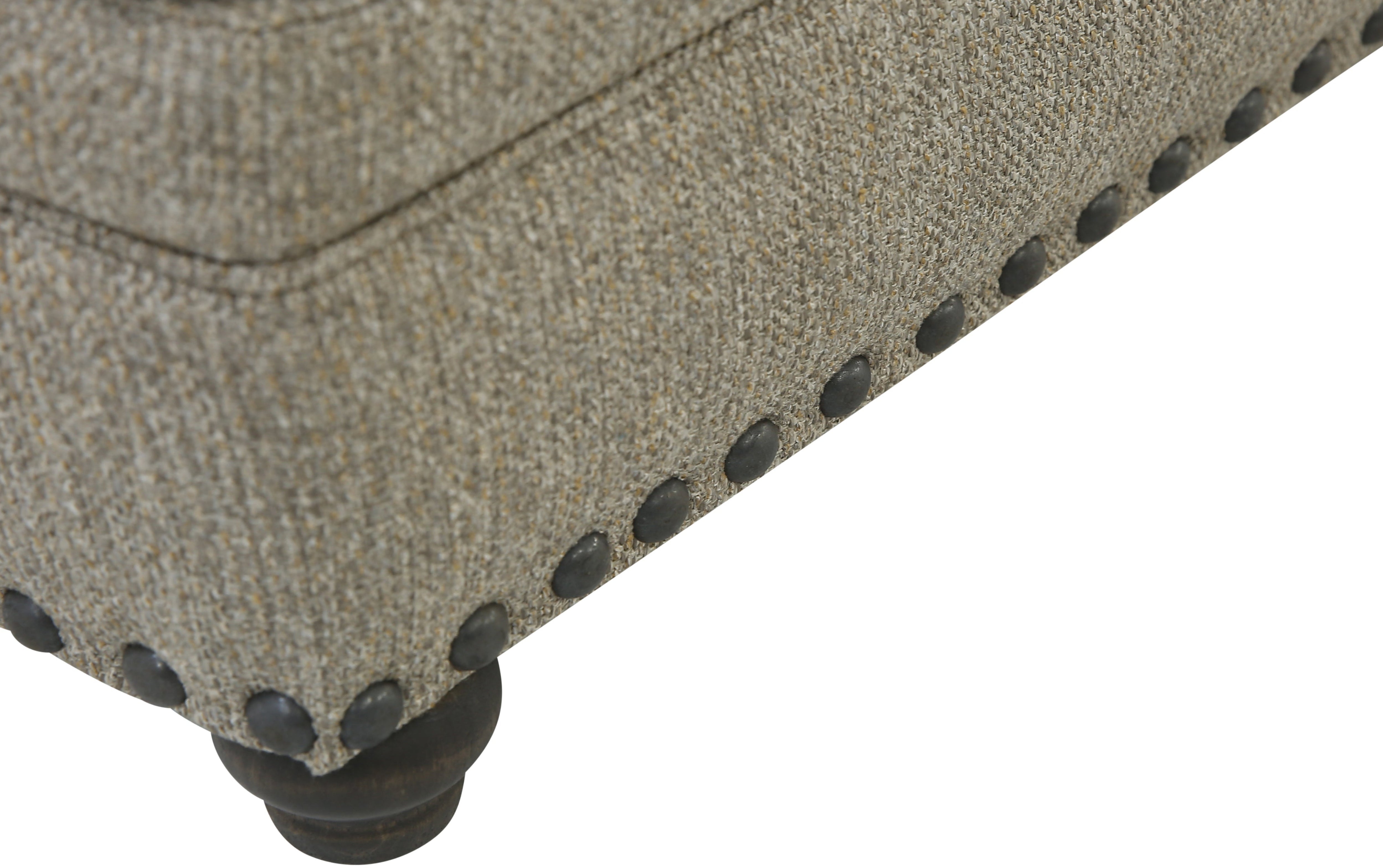 MALIBU PEWTER OTTOMAN - Additional View 2