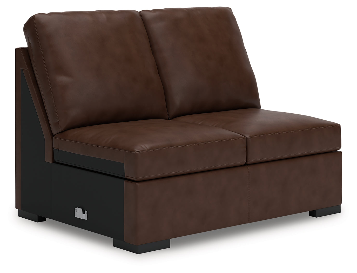 Ashley Furniture - MODERN DAY COFFEE LEATHER 3 PIECE SECTIONAL - Dark Brown Leather Match - Sectionals - Additional View 1