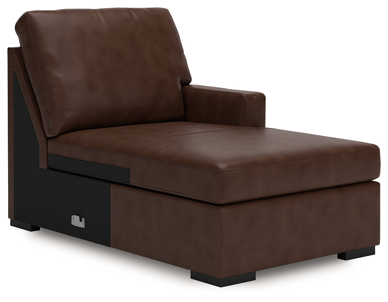Ashley Furniture - MODERN DAY COFFEE LEATHER 3 PIECE SECTIONAL - Dark Brown Leather Match - Sectionals - Additional View 5