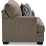 Ashley Furniture - Stonemeade Oversized Chair - Nutmeg - Dark Brown Fabric - Chairs - Additional View 3