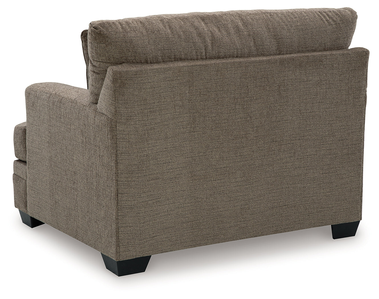 Ashley Furniture - Stonemeade Oversized Chair - Nutmeg - Dark Brown Fabric - Chairs - Additional View 4
