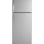 GE STAINLESS STEEL 17.5CU TOP FREEZER REFRIGERATOR - Pearl Silver - Refrigerators