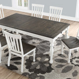 Steve Silver Furniture - Joanna Dining Table - White - Wood - Tables - Additional View 2