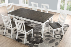 Steve Silver Furniture - Joanna Dining Table - White - Wood - Tables - Additional View 2