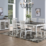 Steve Silver Furniture - Joanna Dining Table - White - Wood - Tables - Additional View 3