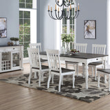 Steve Silver Furniture - Joanna Dining Table - White - Wood - Tables - Additional View 3