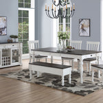 Steve Silver Furniture - Joanna Dining Table - White - Wood - Tables - Additional View 4