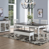 Steve Silver Furniture - Joanna Dining Table - White - Wood - Tables - Additional View 4