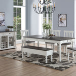 Steve Silver Furniture - Joanna Dining Table - White - Wood - Tables - Additional View 6
