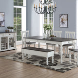 Steve Silver Furniture - Joanna Dining Table - White - Wood - Tables - Additional View 6