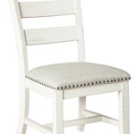 Ashley Furniture - pull from site - Beige Fabric|Wood - Chairs