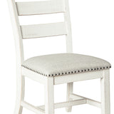Ashley Furniture - pull from site - Beige Fabric|Wood - Chairs
