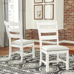 Ashley Furniture - pull from site - Beige Fabric|Wood - Chairs - Additional View 2