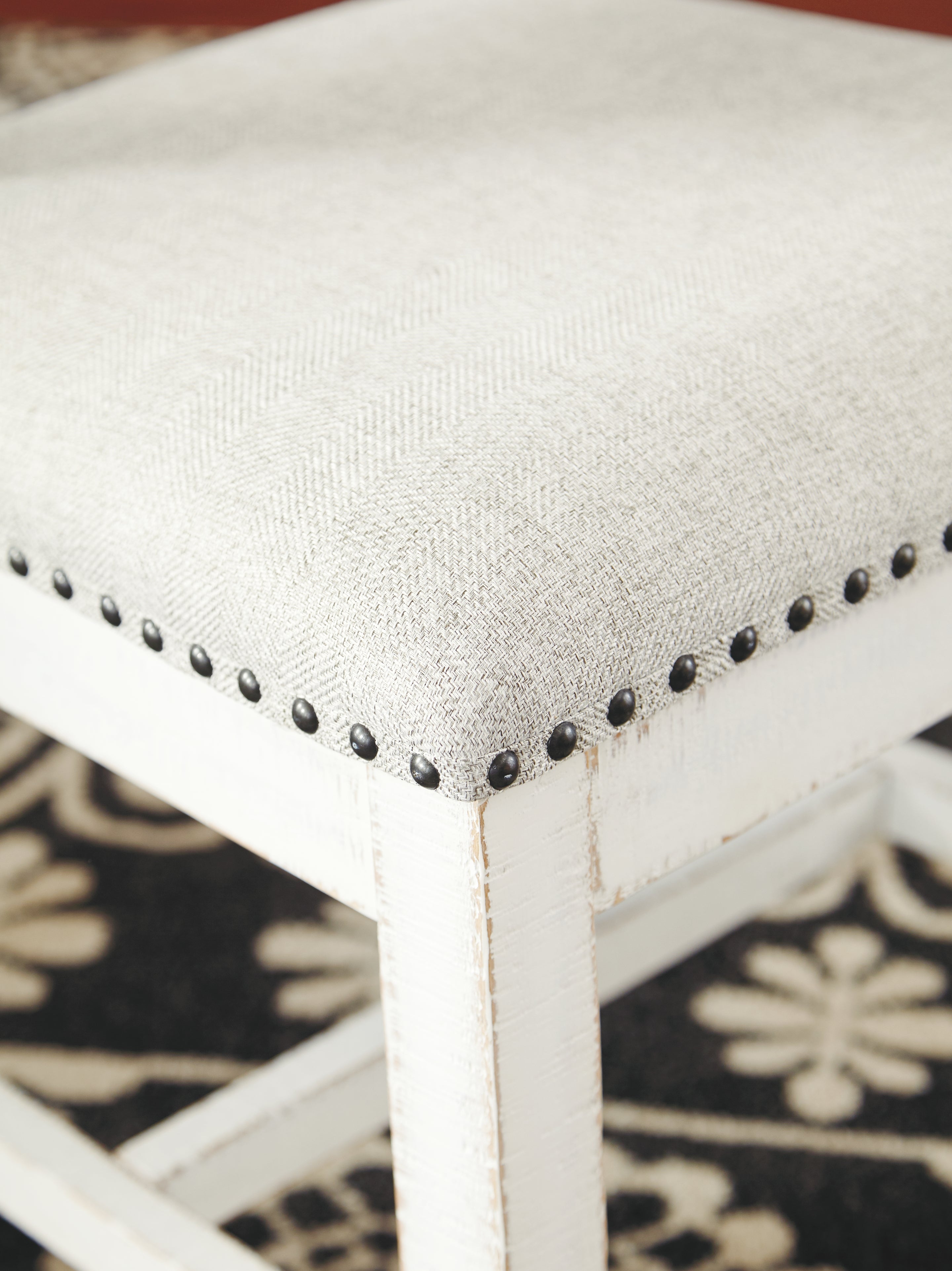 Ashley Furniture - pull from site - Beige Fabric|Wood - Chairs - Additional View 5