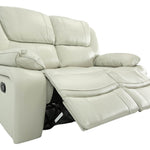 Easton Leather Reclining Loveseat - Stone - Additional View 2