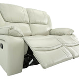 Easton Leather Reclining Loveseat - Stone - Additional View 2