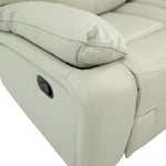 Easton Leather Reclining Loveseat - Stone - Additional View 3