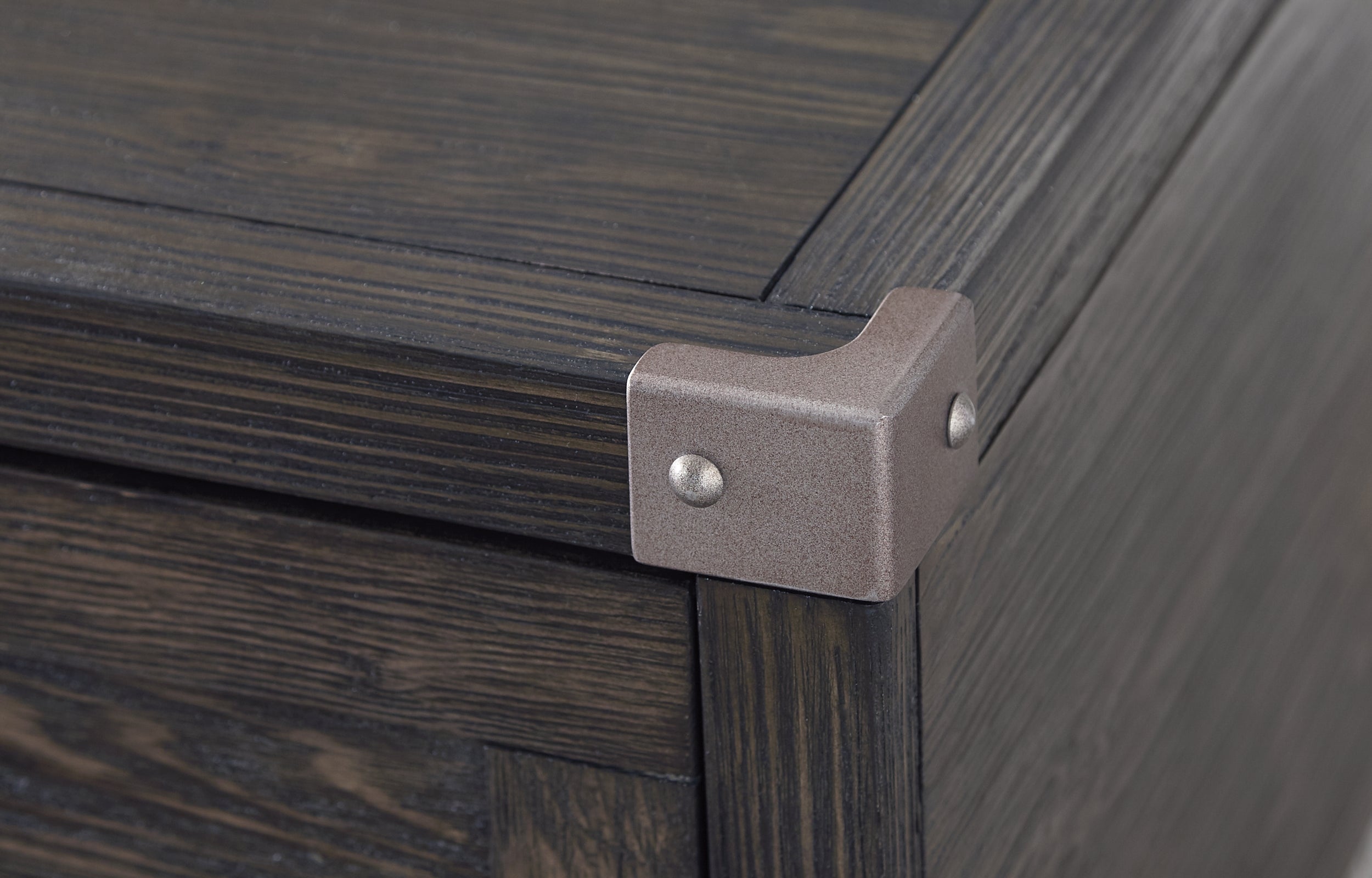 Ashley Furniture - TODOE LIFT TOP COCKTAIL TABLE - Dark Gray Metal|Wood - Tables - Additional View 7
