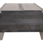 Ashley Furniture - TODOE LIFT TOP COCKTAIL TABLE - Dark Gray Metal|Wood - Tables - Additional View 11