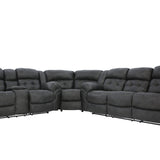 Haygen 3 Piece Sectional - Charcoal - Additional View 1