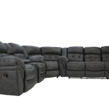 Haygen 3 Piece Sectional - Charcoal - Additional View 2