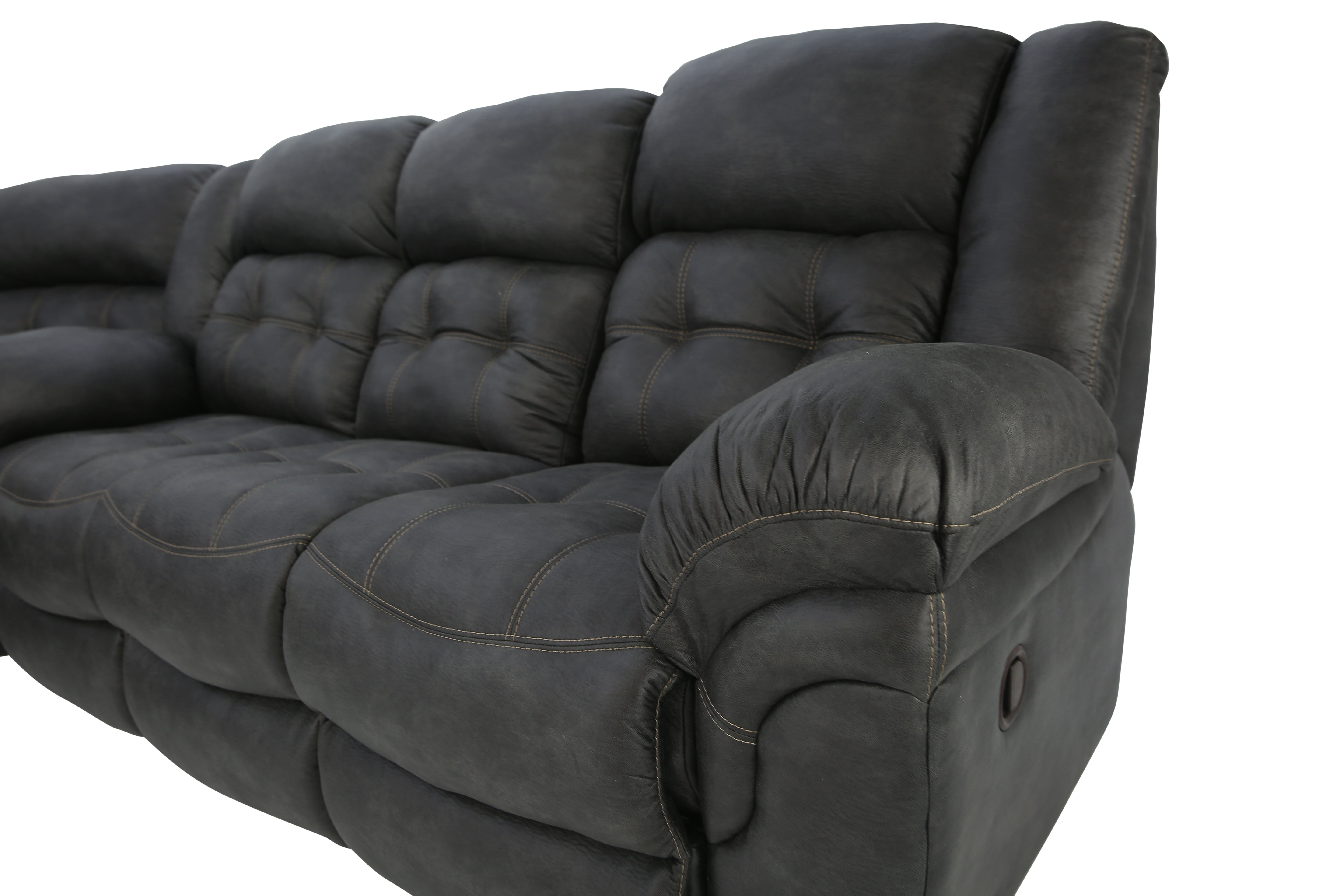 Haygen 3 Piece Sectional - Charcoal - Additional View 6