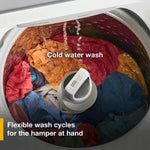 WHIRLPOOL WHITE 4.2CU TOP LOAD WASHER WITH 2-IN-1 REMOVABLE AGITATOR - Steel - Washers - Additional View 4