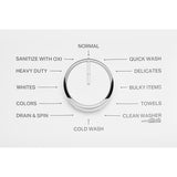WHIRLPOOL WHITE 4.2CU TOP LOAD WASHER WITH 2-IN-1 REMOVABLE AGITATOR - Steel - Washers - Additional View 11