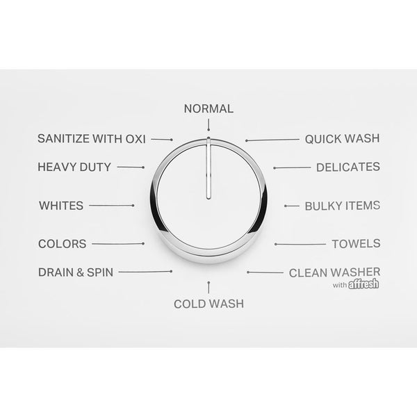WHIRLPOOL WHITE 4.2CU TOP LOAD WASHER WITH 2-IN-1 REMOVABLE AGITATOR - Steel - Washers - Additional View 11