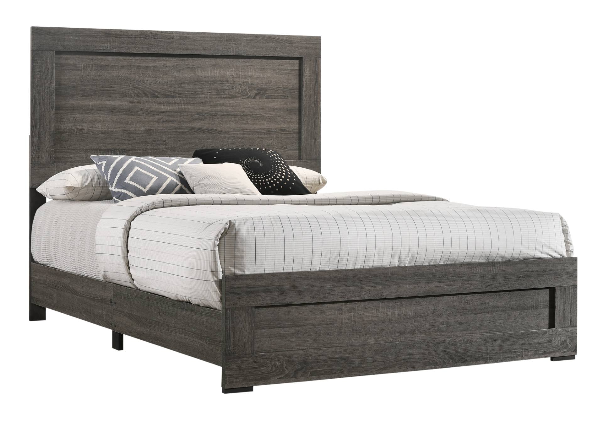 Amelie Grey Full Bed - Additional View 1