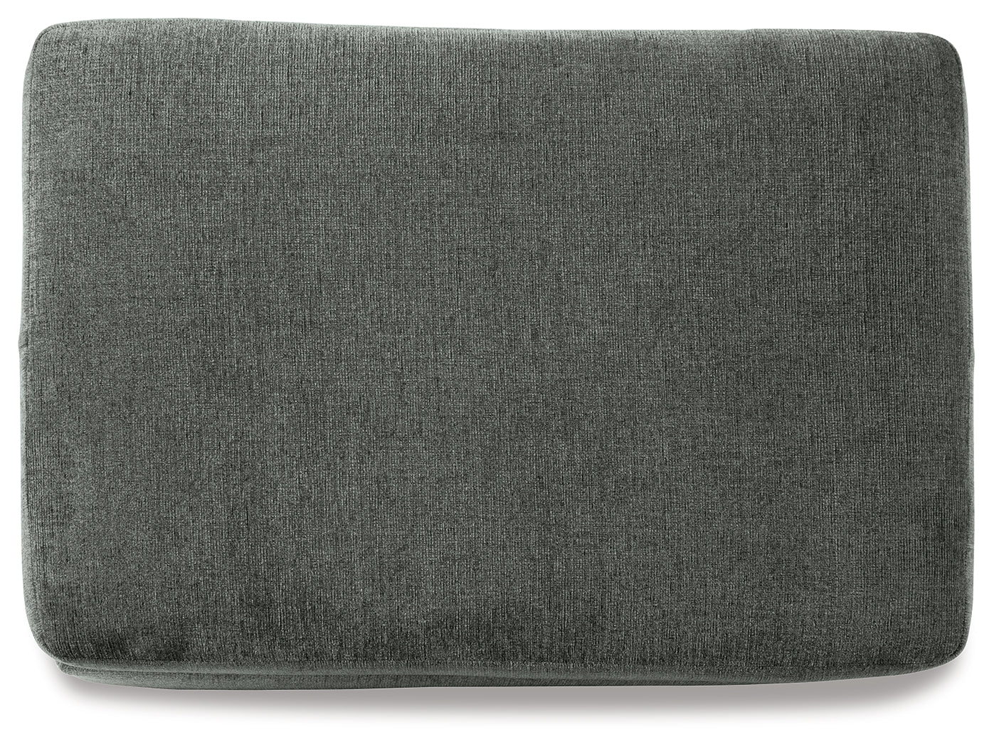 Ashley Furniture - STAIRATT GRAVEL OTTOMAN - Dark Gray Fabric - Ottomans - Additional View 4