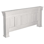International Furniture Direct - Terra King Bed - White - Wood - Beds - Additional View 3
