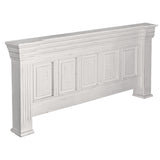 International Furniture Direct - Terra King Bed - White - Wood - Beds - Additional View 3