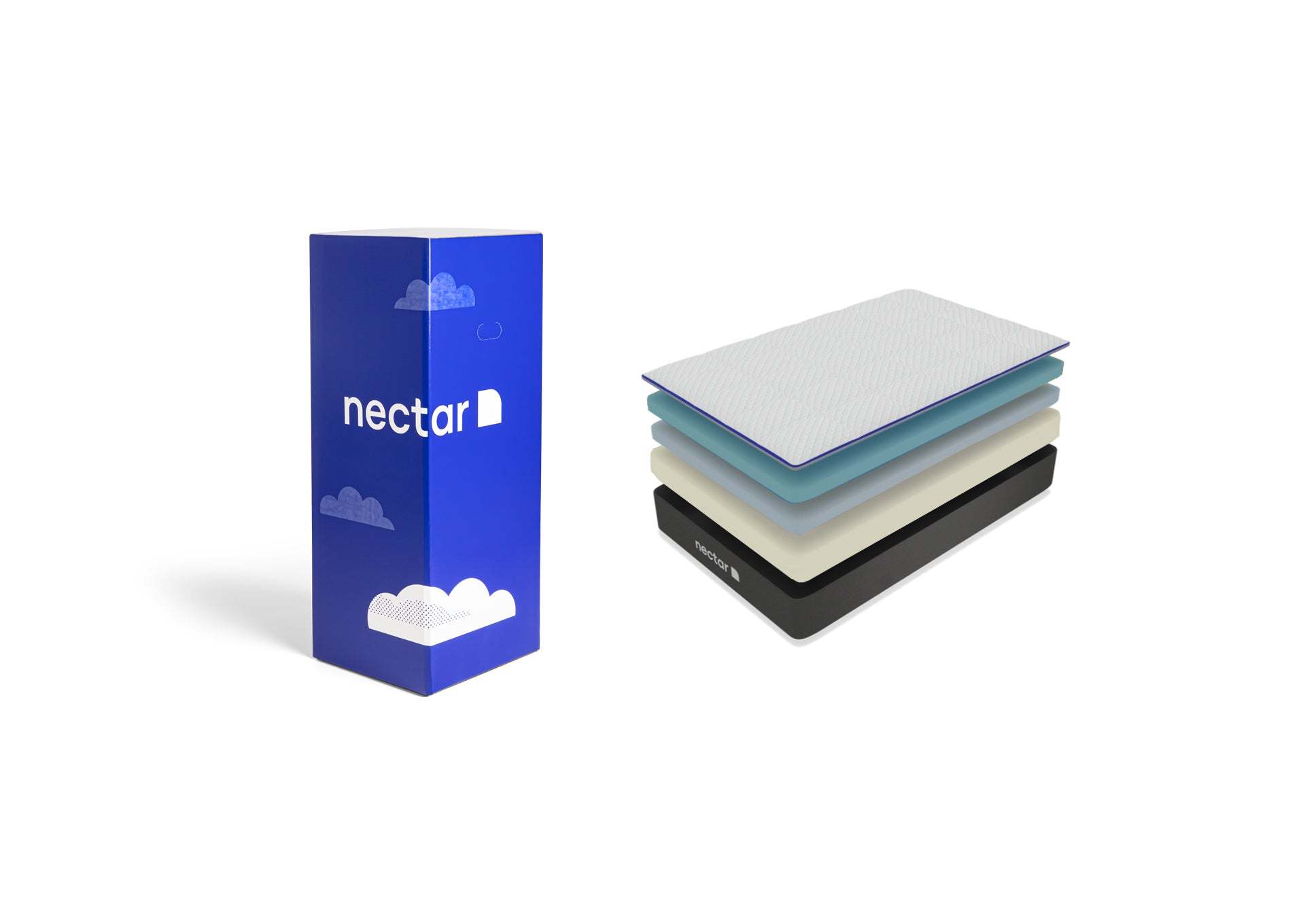 NECTAR FULL MATTRESS WITH 2 PILLOWS - Additional View 3