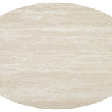 Ashley Furniture - TARICA 3 PIECE OCCASIONAL TABLE SET - White Faux Marble|Metal - Tables - Additional View 4