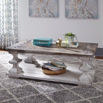 Liberty Furniture - SEDONA COCKTAIL TABLE - White|Dark Brown Wood - Tables - Additional View 1