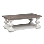 Liberty Furniture - SEDONA COCKTAIL TABLE - White|Dark Brown Wood - Tables - Additional View 2