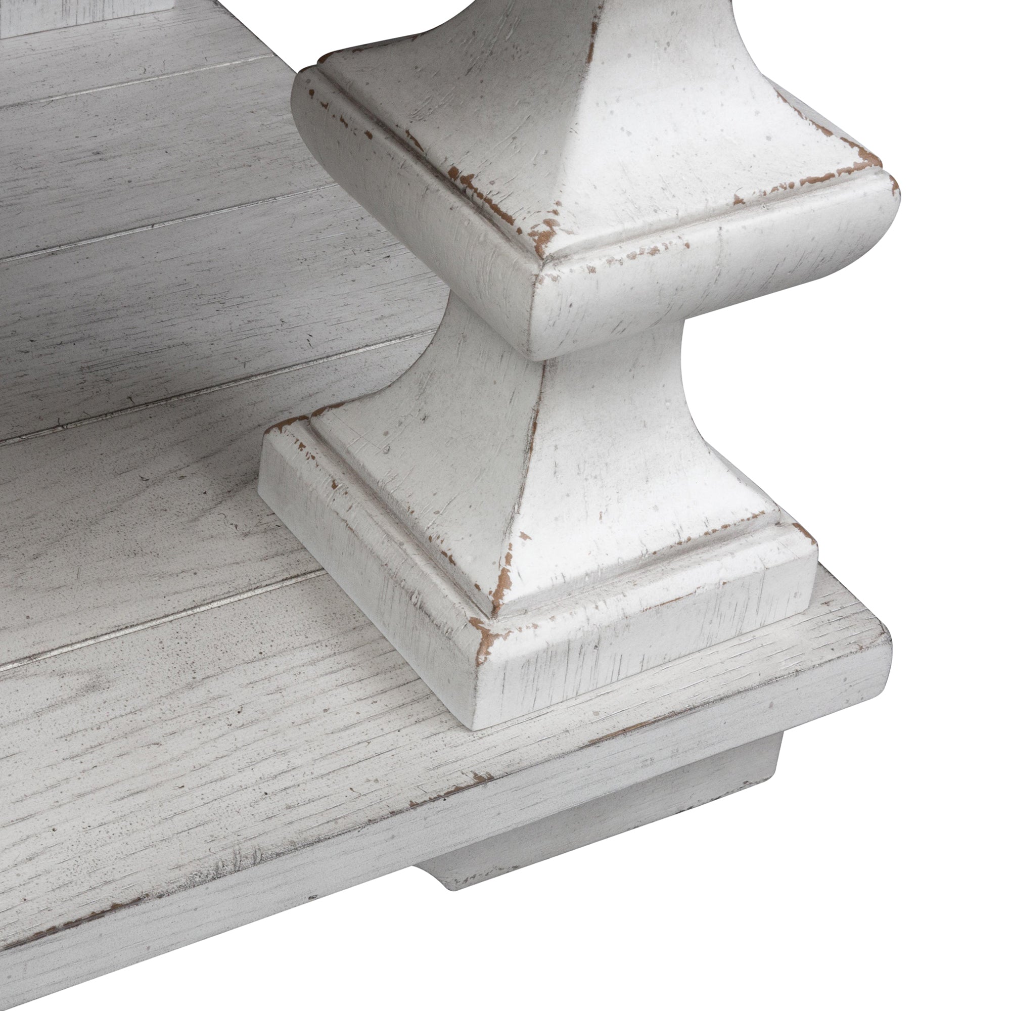 Liberty Furniture - SEDONA COCKTAIL TABLE - White|Dark Brown Wood - Tables - Additional View 6