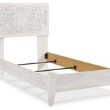 Ashley Furniture - Paxberry Twin Bed - White Wood - Beds - Additional View 4