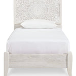 Ashley Furniture - Paxberry Twin Bed - White Wood - Beds - Additional View 6