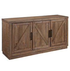 Steve Silver Furniture - RIVERDALE SERVER - Light Brown Wood - Servers
