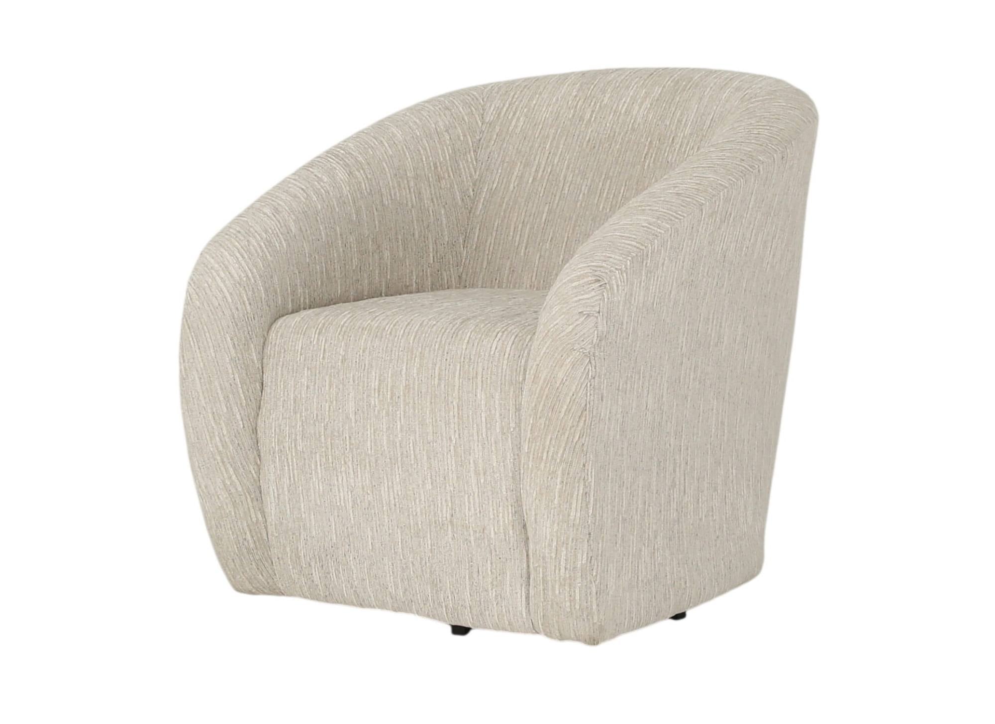 AIRILY LINEN SWIVEL CHAIR - Additional View 4