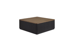Elure Channel Cocktail Table - Peppercorn