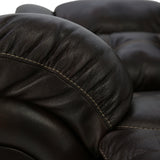 Hudson Leather Power Sofa - Chocolate - Additional View 4