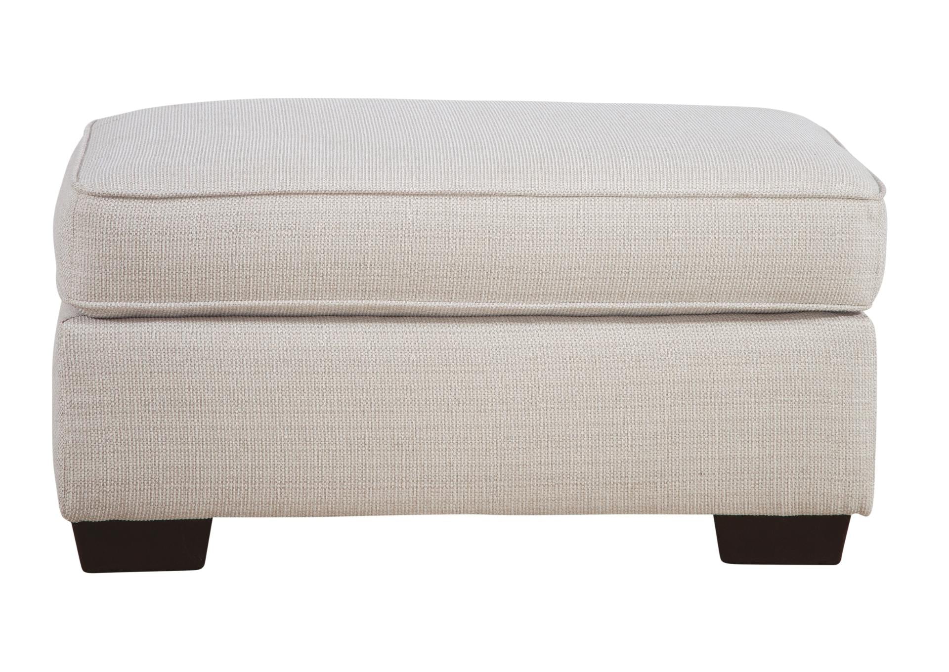 MALLORY CHALK OTTOMAN