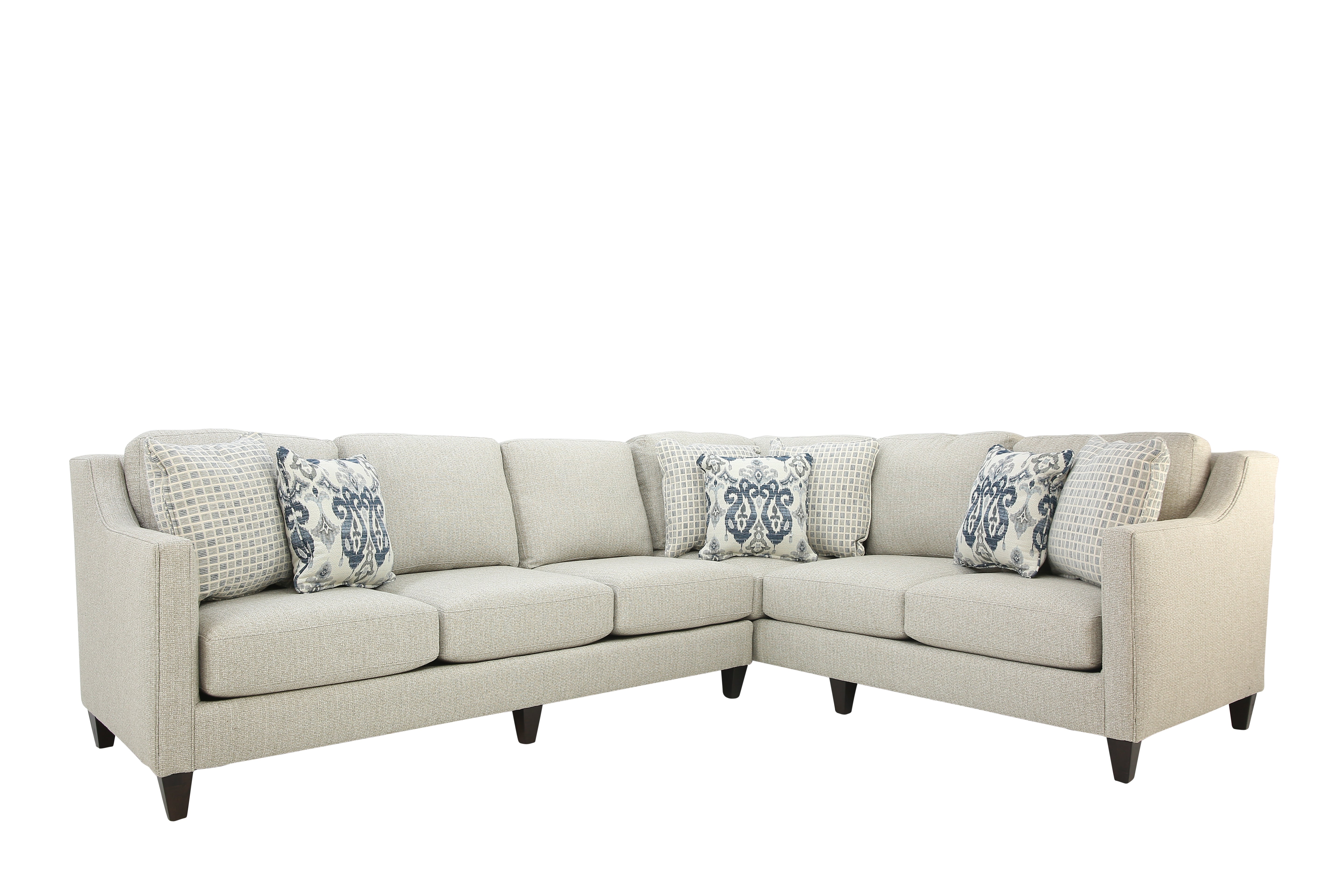 TWINE AND TWIG CHALK 2 PIECE SECTIONAL