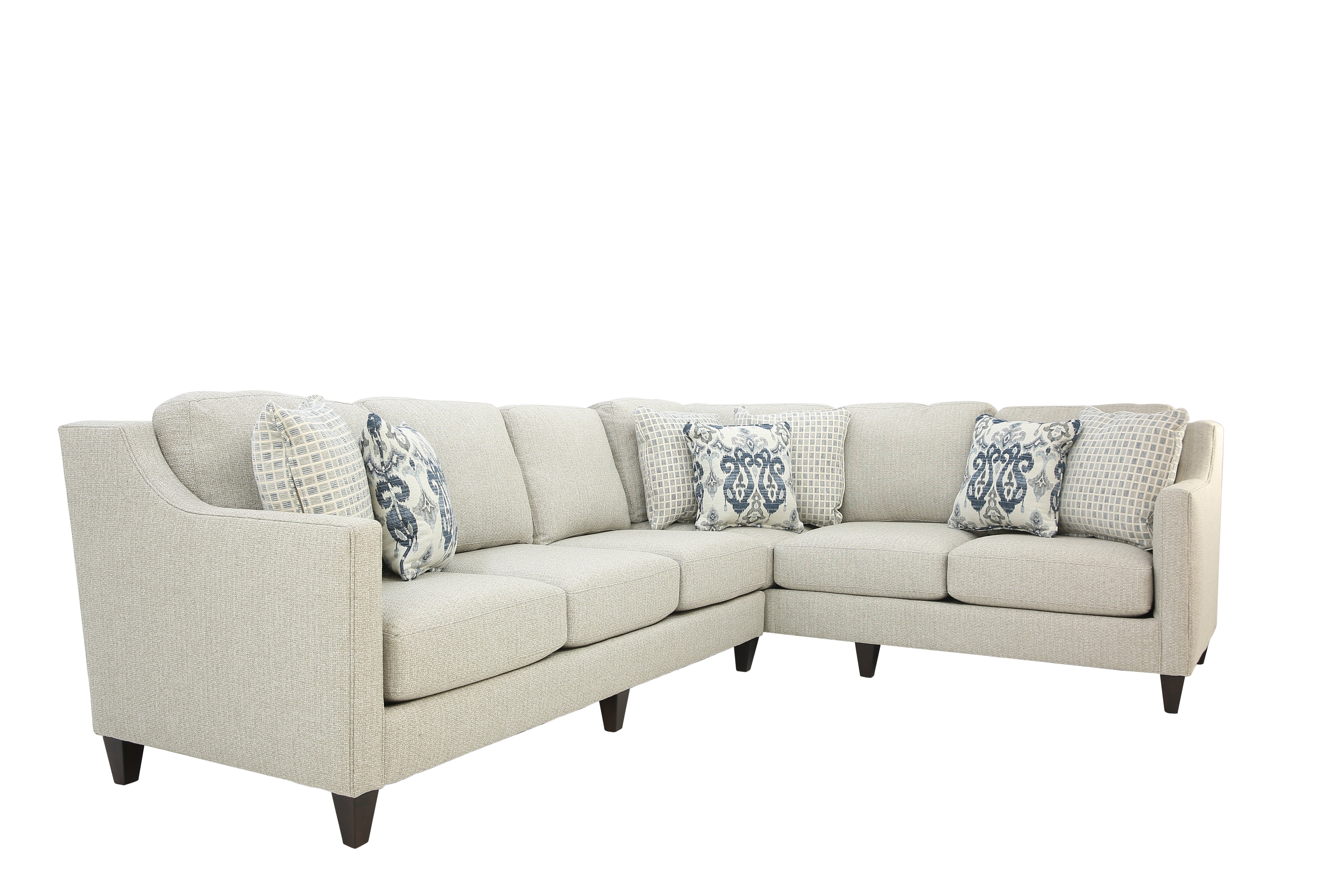 TWINE AND TWIG CHALK 2 PIECE SECTIONAL - Additional View 1