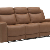 Adeline Leather Power Sofa - Butternut - Additional View 1