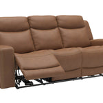 Adeline Leather Power Sofa - Butternut - Additional View 2