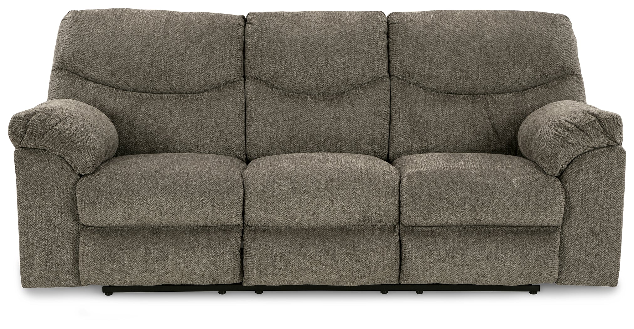 Ashley Furniture - Alphons Reclining Sofa - Beige Fabric - Sofas